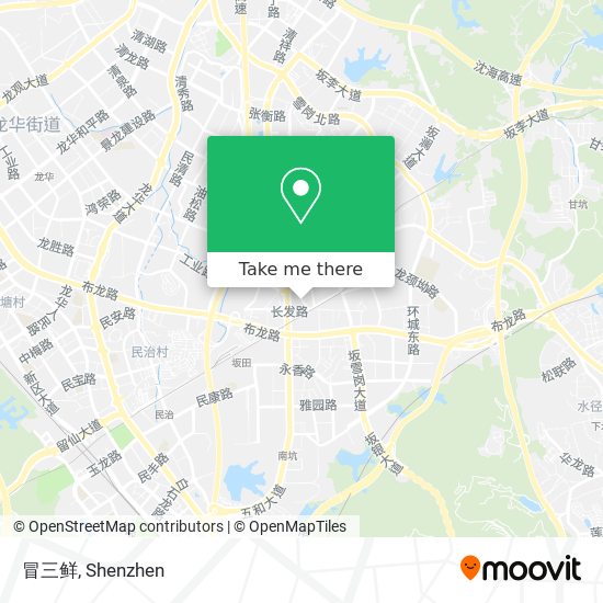 冒三鲜 map