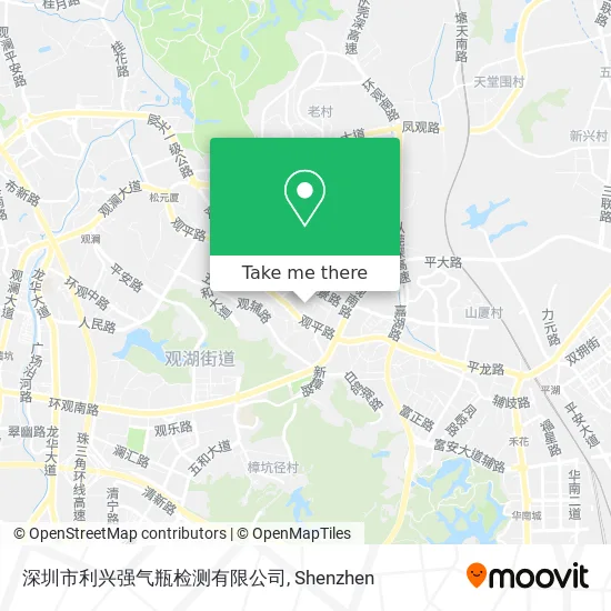 深圳市利兴强气瓶检测有限公司 map