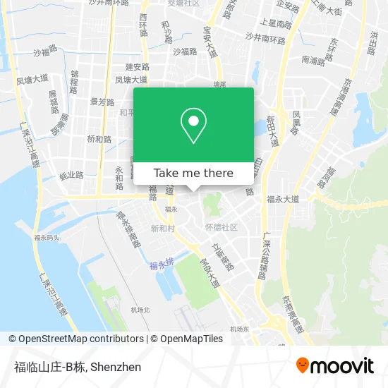 福临山庄-B栋 map