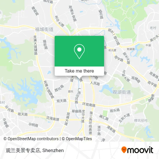 观兰美景专卖店 map