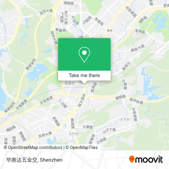 华惠达五金交 map