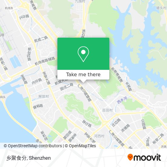 乡聚食分 map