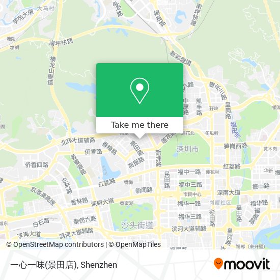 一心一味(景田店) map