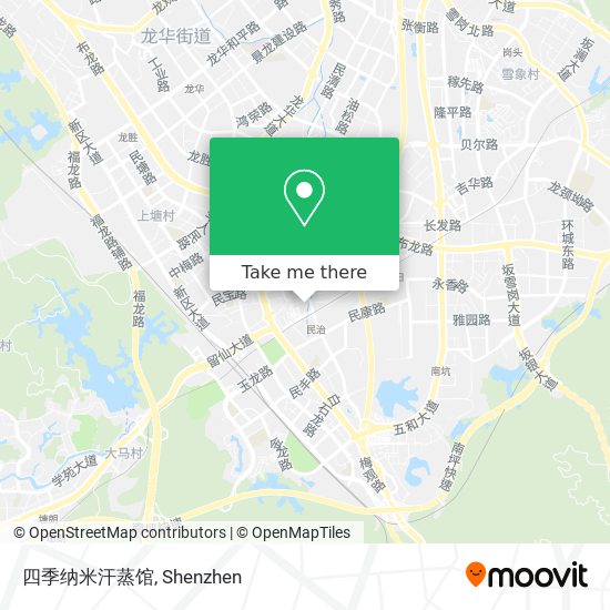 四季纳米汗蒸馆 map