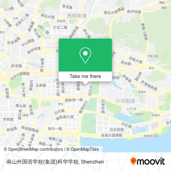 南山外国语学校(集团)科华学校 map