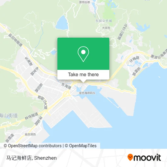 马记海鲜店 map