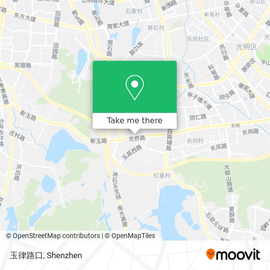 玉律路口 map