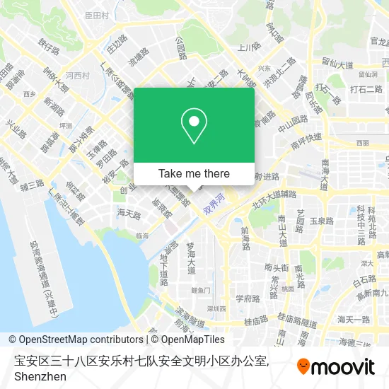宝安区三十八区安乐村七队安全文明小区办公室 map