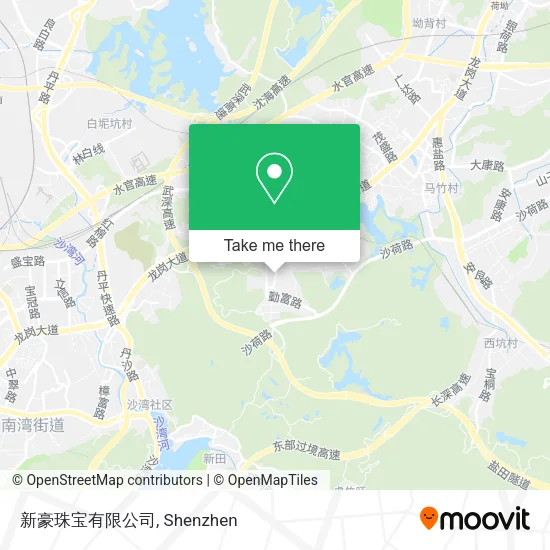 新豪珠宝有限公司 map