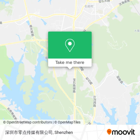 深圳市零点传媒有限公司 map
