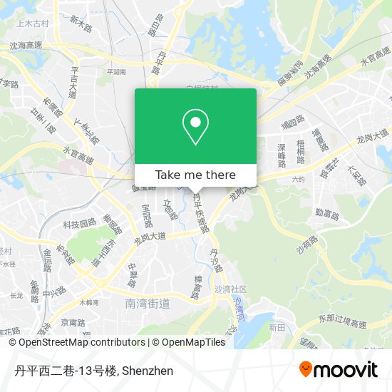 丹平西二巷-13号楼 map