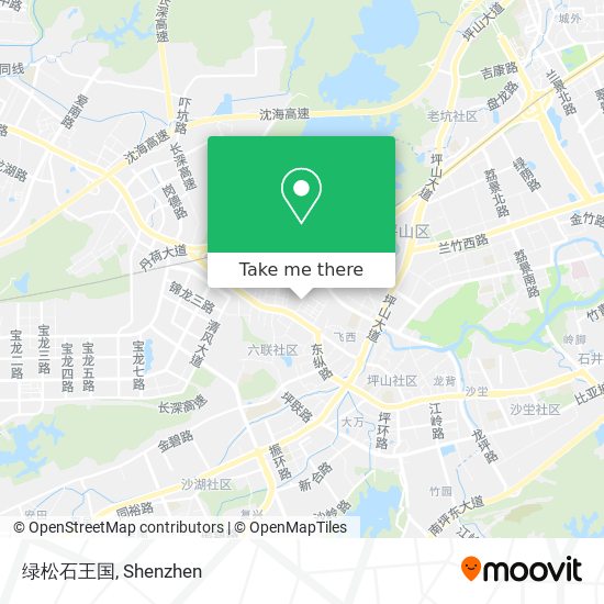 绿松石王国 map