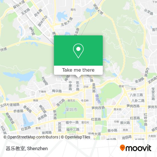 器乐教室 map