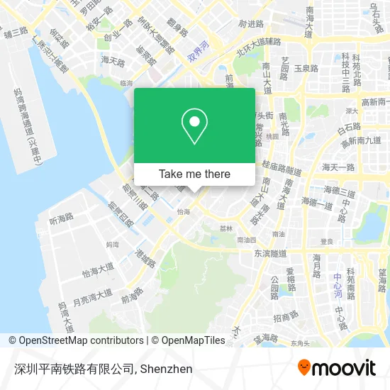 深圳平南铁路有限公司 map