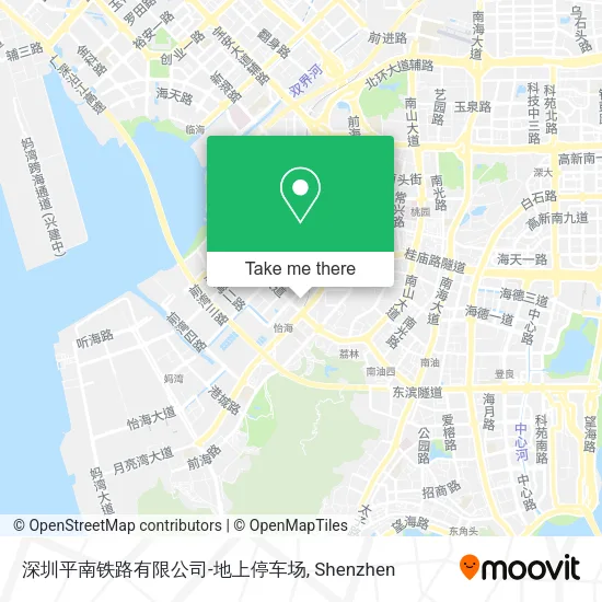 深圳平南铁路有限公司-地上停车场 map