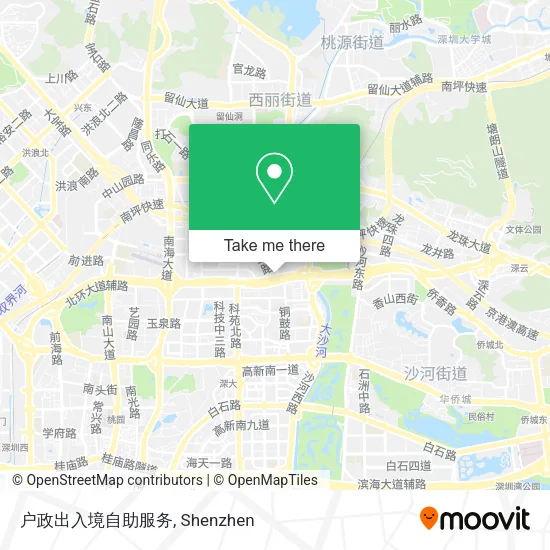 户政出入境自助服务 map