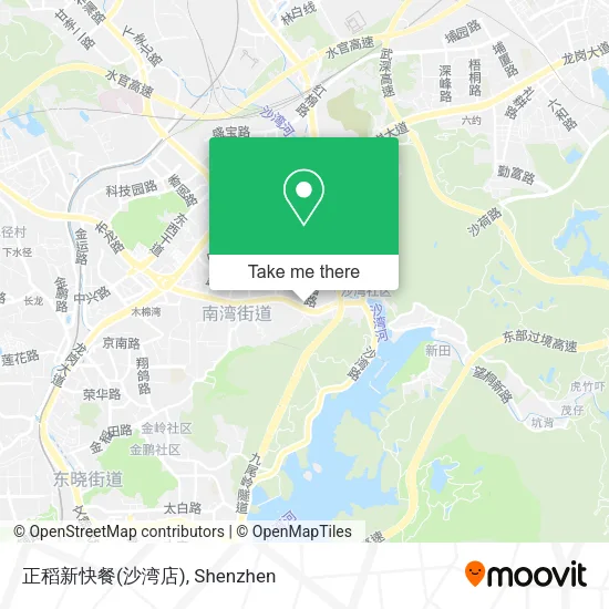 正稻新快餐(沙湾店) map