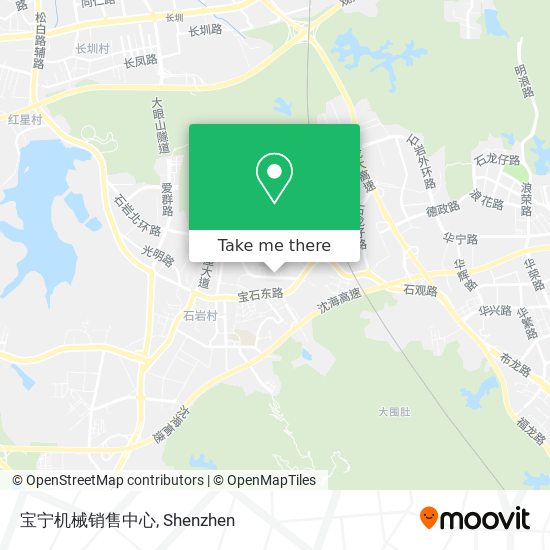 宝宁机械销售中心 map