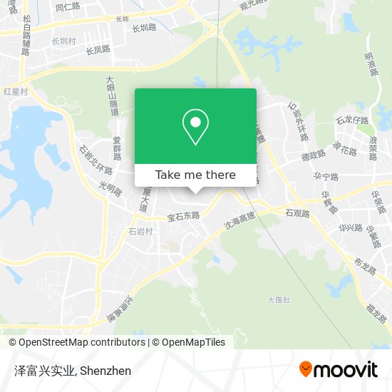 泽富兴实业 map
