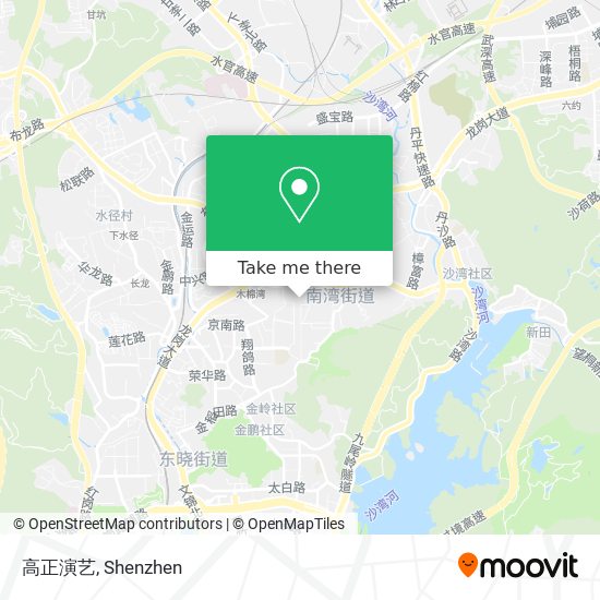 高正演艺 map