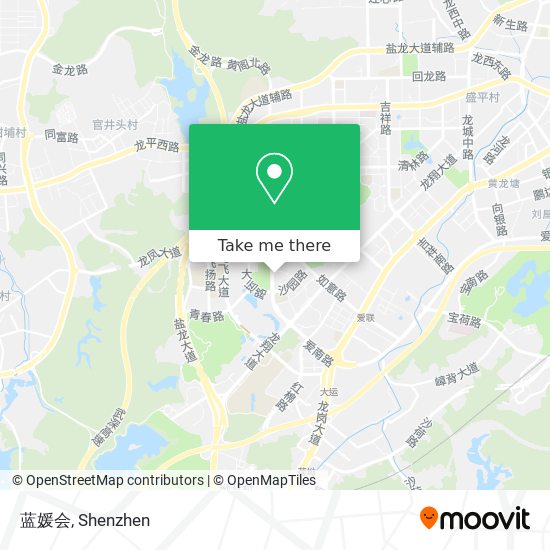 蓝媛会 map