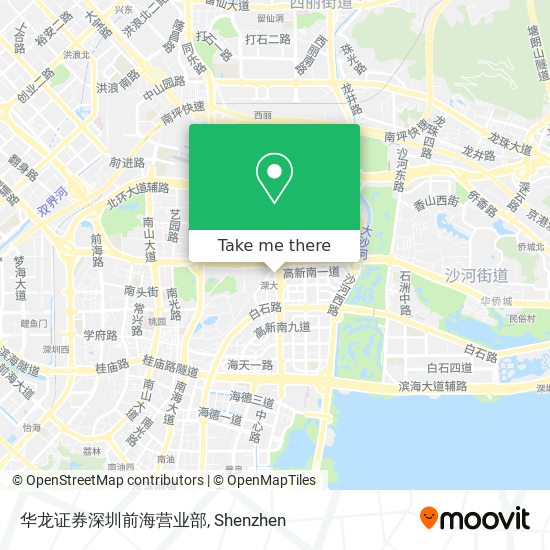 华龙证券深圳前海营业部 map