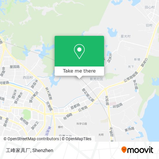 工峰家具厂 map