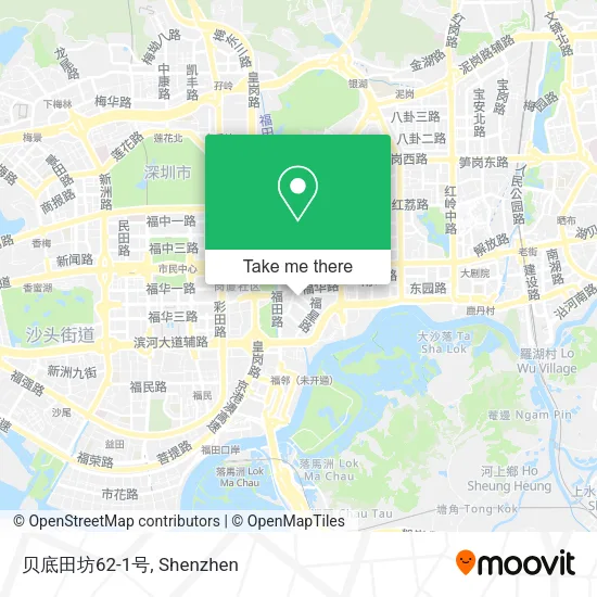 贝底田坊62-1号 map