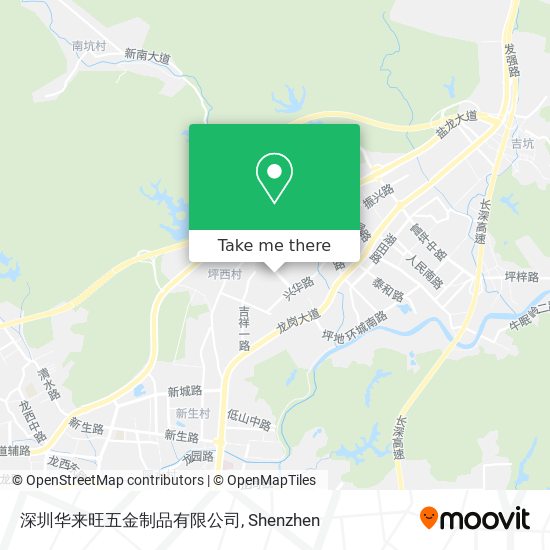 深圳华来旺五金制品有限公司 map