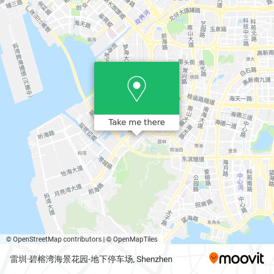 雷圳·碧榕湾海景花园-地下停车场 map