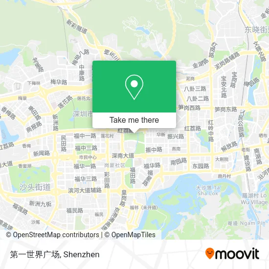 第一世界广场 map