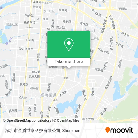 深圳市金盾世嘉科技有限公司 map