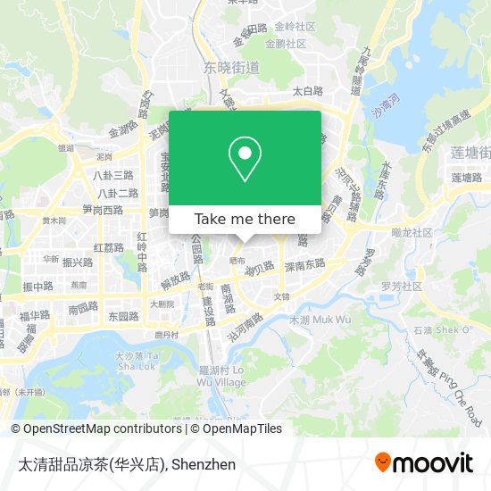 太清甜品凉茶(华兴店) map