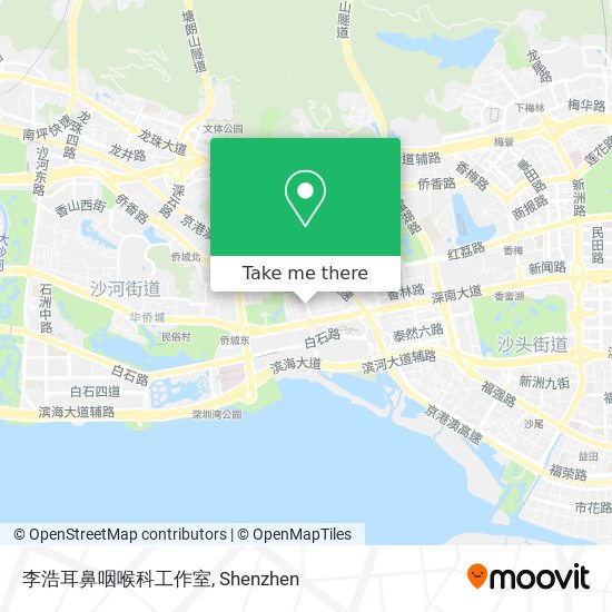 李浩耳鼻咽喉科工作室 map
