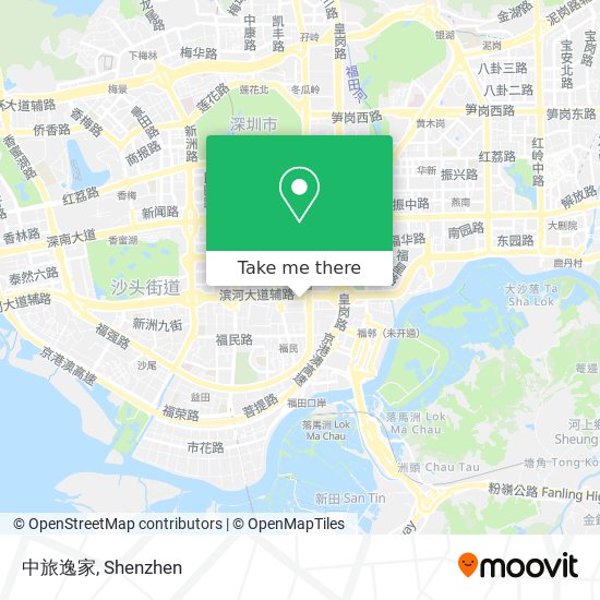 中旅逸家 map