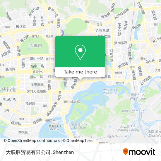 大联胜贸易有限公司 map