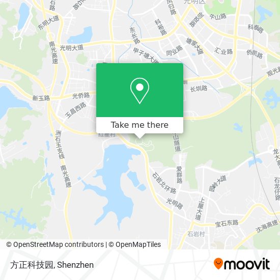 方正科技园 map