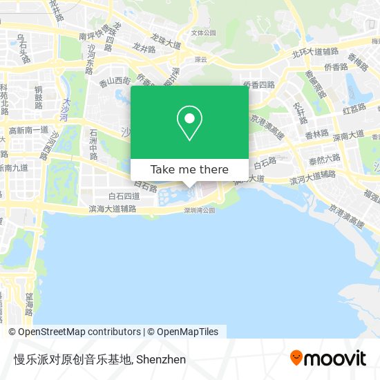 慢乐派对原创音乐基地 map