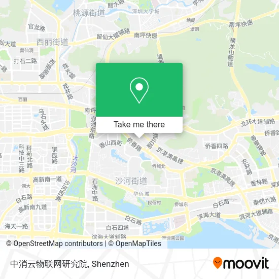 中消云物联网研究院 map