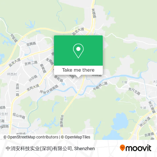 中消安科技实业(深圳)有限公司 map