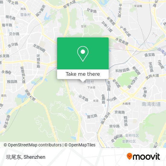 坑尾东 map