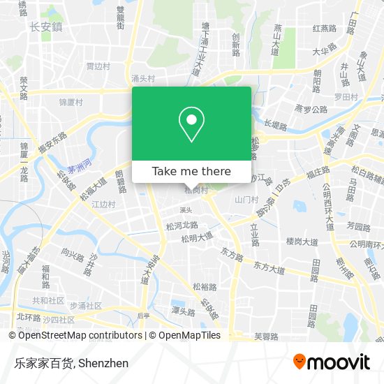 乐家家百货 map