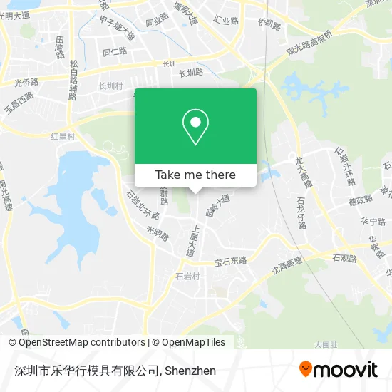 深圳市乐华行模具有限公司 map