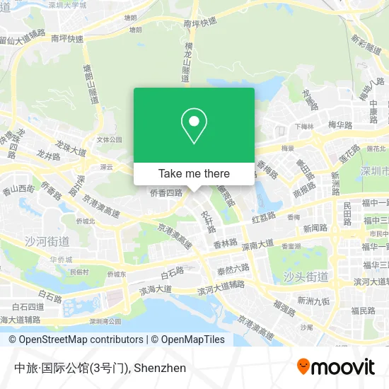 中旅·国际公馆(3号门) map