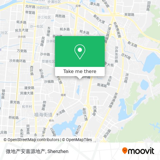 微地产安嘉源地产 map