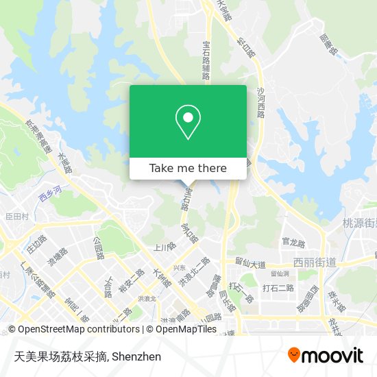 天美果场荔枝采摘 map