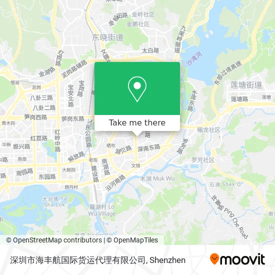 深圳市海丰航国际货运代理有限公司 map