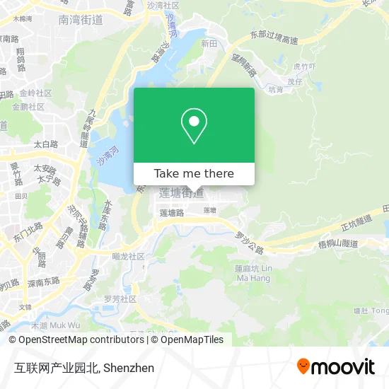 互联网产业园北 map