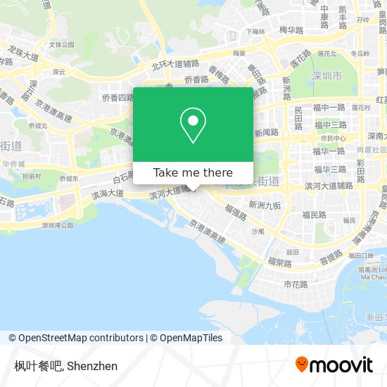 枫叶餐吧 map