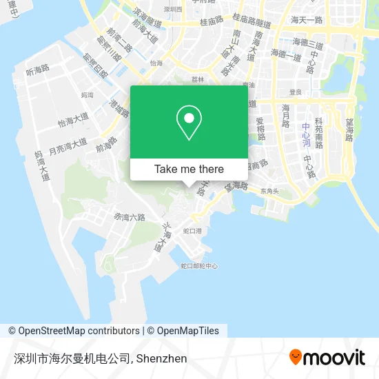 深圳市海尔曼机电公司 map